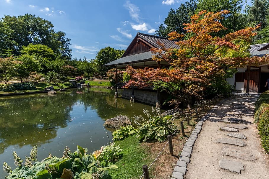 belgium hasselt japanese garden japansetuin